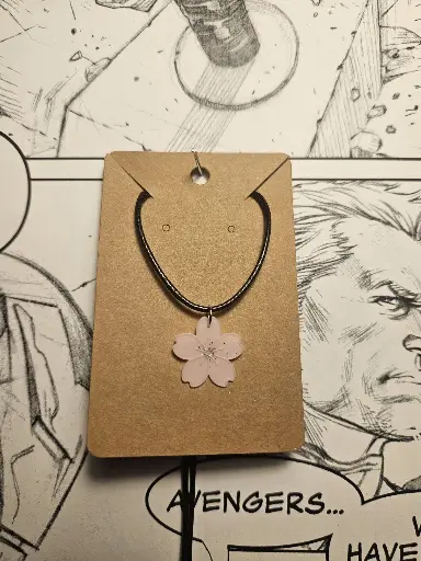 Collier fleur Sakura