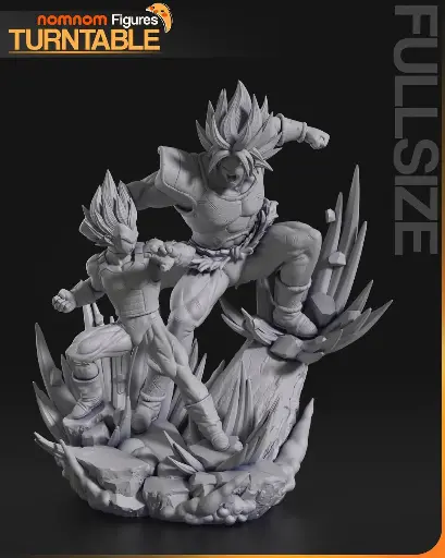 Broly vs Vegeta
